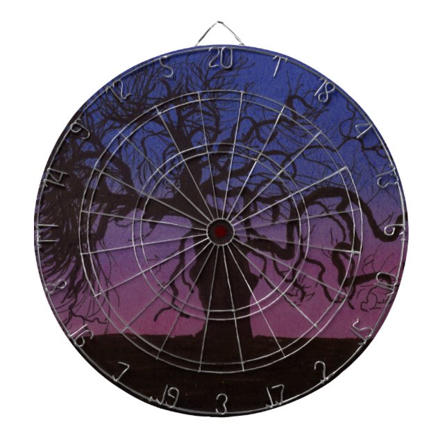 Cible De Fléchettes L'Arbre Gnarly (Devant)