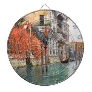 Cible De Fléchettes Le Grand Canal à Venise (par Vincenzo Caprile)