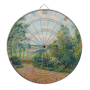 Cible De Fléchettes Le jardin d'Octave Mirbeau (par Camille Pissarro)