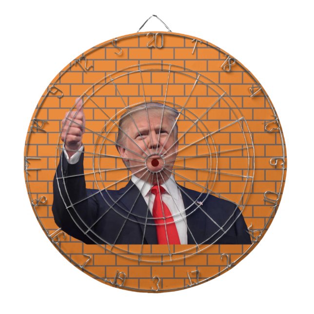 Cible De Fléchettes Le mur de Trump (Devant)
