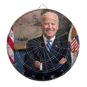 Cible De Fléchettes Le président américain Joe Biden en tant que sénat