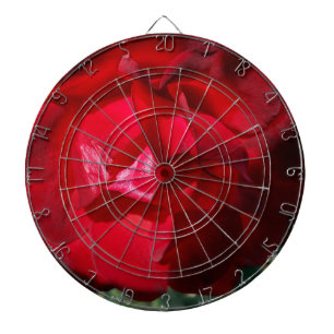 Cible De Fléchettes Le rouge de l'automne