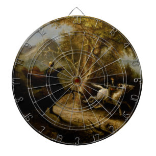 Cible De Fléchettes Légende du cavalier sans tête fantôme d'Halloween