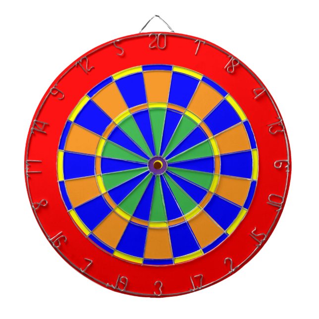Cible De Fléchettes Les calenda (Devant)