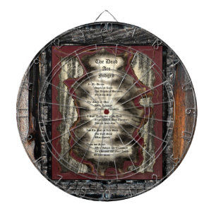 Cible De Fléchettes Les morts sont jugés