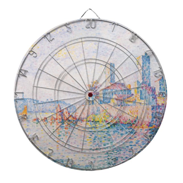 Cible De Fléchettes Les Tours d'Antibes (par Paul Signac) (Devant)