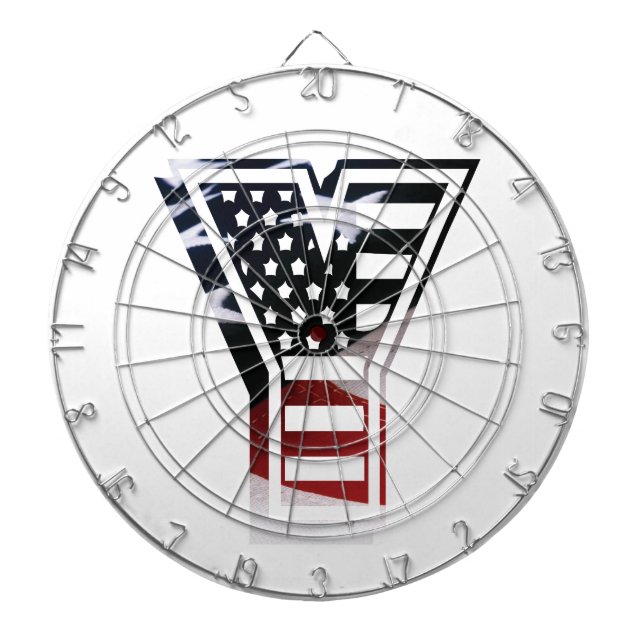 Cible De Fléchettes LETTRE Y MONogramme Sticker Rond Classique Initial (Devant)