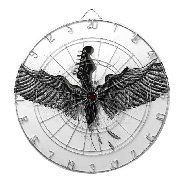 Cible De Fléchettes Liberté musicale (Devant)