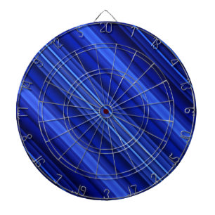 Cible De Fléchettes Ligne bleue mince