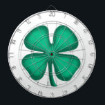 Cible De Fléchettes Lucky 4 Leaf Irish Clover tableau noir blanc<br><div class="desc">Lucky 4 Leaf Irish Clover dartboards sont une excellente façon de montrer "your Irish" et dartboards pour les joueurs de fléchettes le jour de la Saint Patrick ou n'importe quel jour. Lucky 4 Leaf Irish Clover est l'art original Steamy Raimon et a 1st 4 feuilles de trèfle design à vendre...</div>