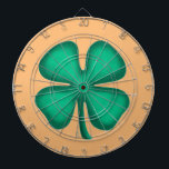 Cible De Fléchettes Lucky 4 Leaf Irish Clover tan darboard<br><div class="desc">Lucky 4 Leaf Irish Clover dartboards sont une excellente façon de montrer "your Irish" et dartboards pour les joueurs de fléchettes le jour de la Saint Patrick ou n'importe quel jour. Lucky 4 Leaf Irish Clover est l'art original Steamy Raimon et a 1st 4 feuilles de trèfle design à vendre...</div>
