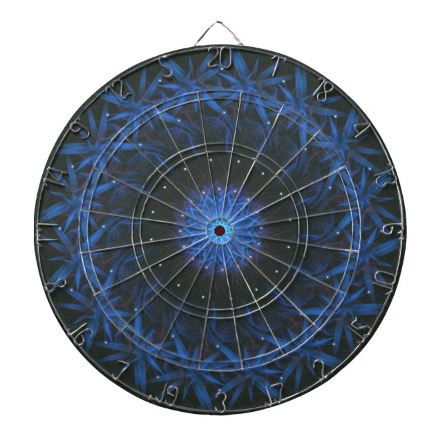 Cible De Fléchettes Luminous Nexus – Une Énergie Abstraite Radiante (Devant)