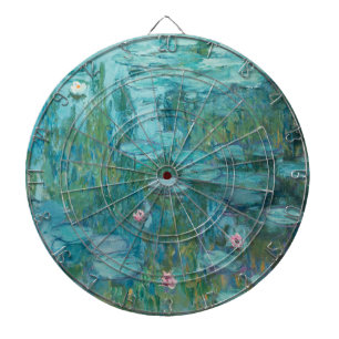 Cible De Fléchettes Lys d'eau (par Claude Monet, 1915)