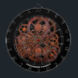 Cible De Fléchettes Machines du 19e siècle à engrenages à rouille de v<br><div class="desc">Steampunk life rousty gears sombre grunge dart jeu board avec une image de l'époque victorienne sur un arrière - plan noir. Steampunk inspiré du XIXe siècle de machines à vapeur et de science-fiction imaginaire. Vous pouvez modifier le texte du nom en utilisant la fonction "personnaliser ce modèle". Gears Photo de...</div>