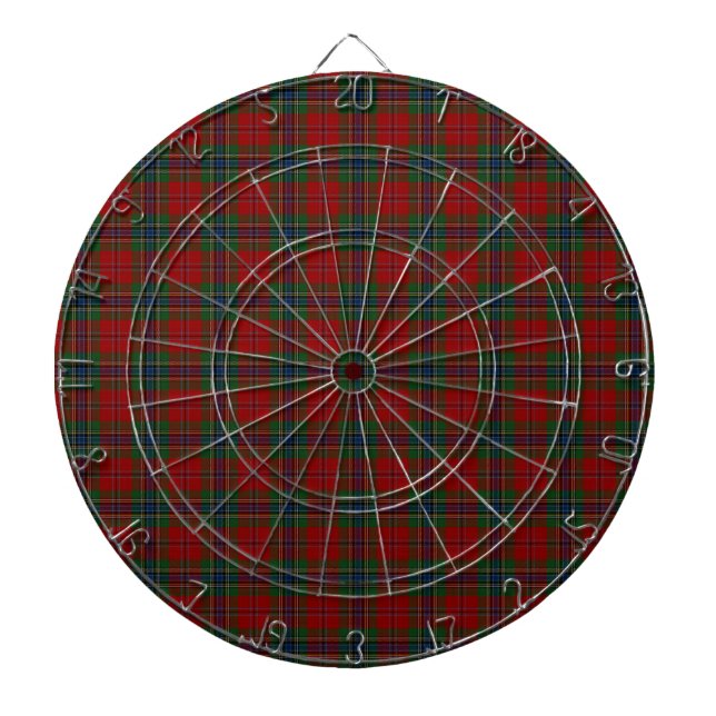 Cible De Fléchettes Maclean Tartan Scottish Modern MacLean de Duart (Devant)