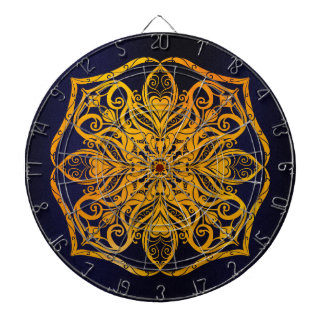 Cible De Fléchettes mandala