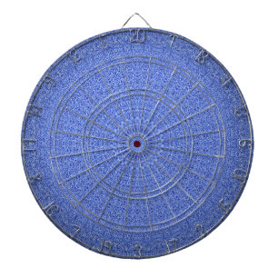 Cible De Fléchettes Mandala bleu