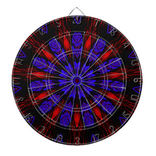 Cible De Fléchettes Mandala Sud-Ouest Hippie Boho Chic Bohemian