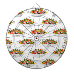 Cible De Fléchettes Mangez plus de plantes frais motivation salade let