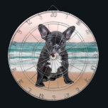 Cible De Fléchettes Mare French Bulldog Beach Eau Soleil<br><div class="desc">Mare French Bulldog Beach Eau Soleil</div>