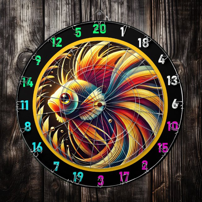 Cible De Fléchettes Marine Majesty Betta Dartboard Delight (Créateur téléchargé)