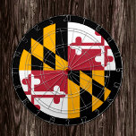 Cible De Fléchettes Maryland Flag Dartboard & Maryland /USA game board<br><div class="desc">Dartboard: Maryland & Maryland flag darts,  family fun games - love my country,  summer games,  holiday,  fathers day,  birthday party,  college students / sports fans</div>