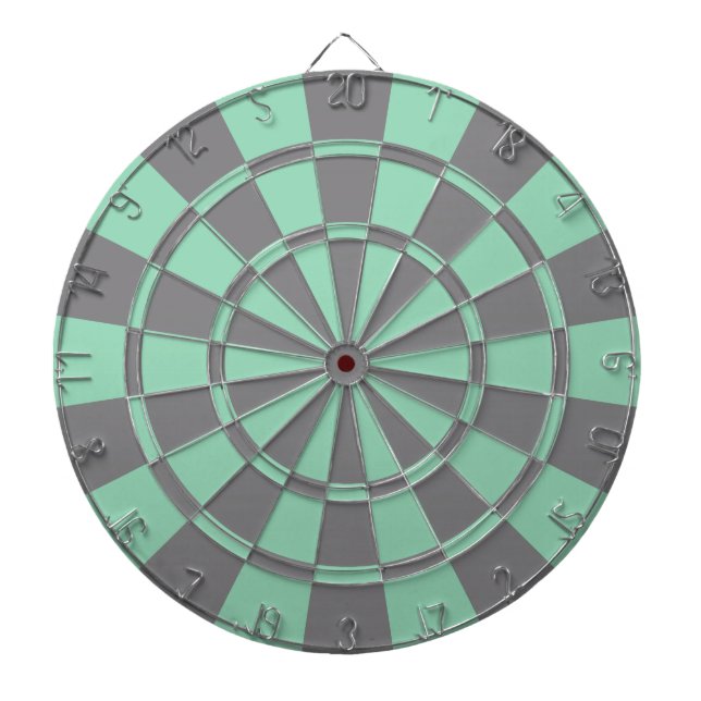 Cible De Fléchettes Menthe et gris (Devant)