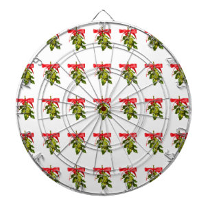 Cible De Fléchettes mistletoe des fêtes
