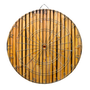 Cible De Fléchettes Modèle en bambou hawaïen tropical d'arrière - plan