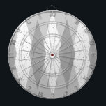 Cible de flechettes moderne Jacquard gris du milie<br><div class="desc">Cette Cible de flechettes de Jacquard gris moderne du milieu du siècle présente un arrière - plan gris de colombe et un motif de diamants gris foncé translucides et moisis, superposant des diamants blancs vintages et plus gros, avec des taches de couleur grise. Ce Jacquard minimaliste d'inspiration et déconstruit est...</div>