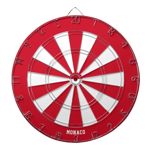 Cible De Fléchettes Monaco Flag Patriot's Bullseye (Devant)