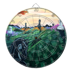 Cible De Fléchettes Monde des échecs