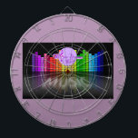 Cible De Fléchettes MoonDreams Music Equalizer Metal Cage Darboard<br><div class="desc">Cool Metal Cage Dartboard,  Avec notre MoonDreams Music Equalizer Design - Idéal pour une salle Rec ou une salle de musique!</div>