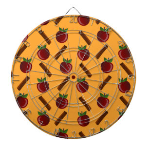 Cible De Fléchettes Motif Apple Cinnamon