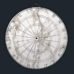 Cible De Fléchettes Motif de texture Marbre blanc moderne<br><div class="desc">Motif Texture Marbre blanc moderne. Un cadeau idéal pour ceux qui recherchent quelque chose de simple et de minimum.</div>