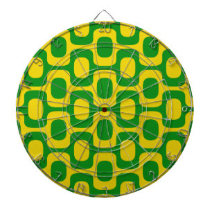Cible De Fléchettes Motif de trottoir d'Ipanema, Motif de plage, Brési