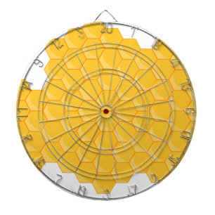 Cible De Fléchettes Motif Hexagon de Bee Hive