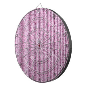Cible De Fléchettes Motif rayé corduroy rose décontracté