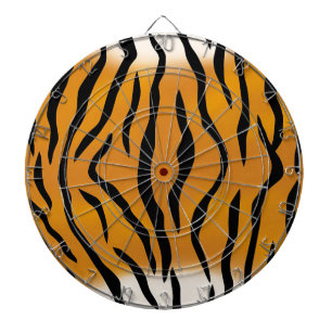 Cible De Fléchettes Motif tigre rayé