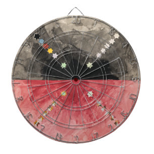 Cible De Fléchettes N° A (Série de l'Atome) Hilma af Klint
