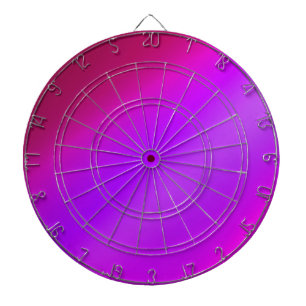Cible De Fléchettes Neon Pink Ombre