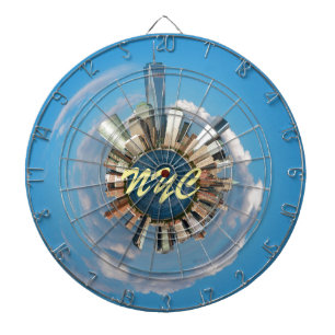 Cible De Fléchettes New York City Manhattan Stunning !