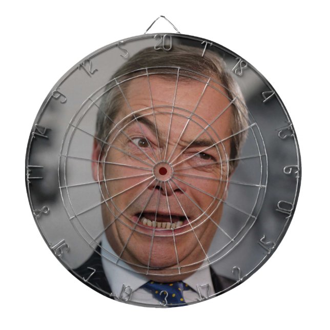 Cible De Fléchettes Nigel Farage (Devant)