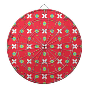 Cible De Fléchettes Noël Charme Motif 02 -