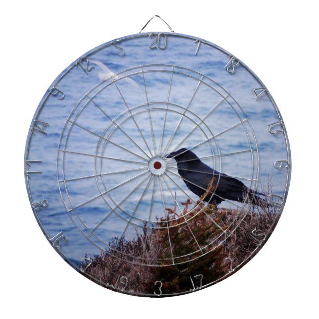 Cible De Fléchettes Noir et blanc (Devant)