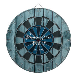 Cible De Fléchettes Nom de famille personnalisé Date d'établissement B