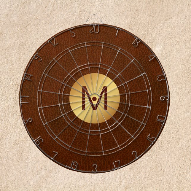 Cible De Fléchettes Nom personnalisé Salle de Jeu Initiale Classique B (Créateur téléchargé)