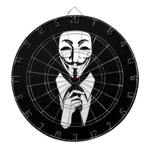 Cible De Fléchettes Nous sommes anonymes