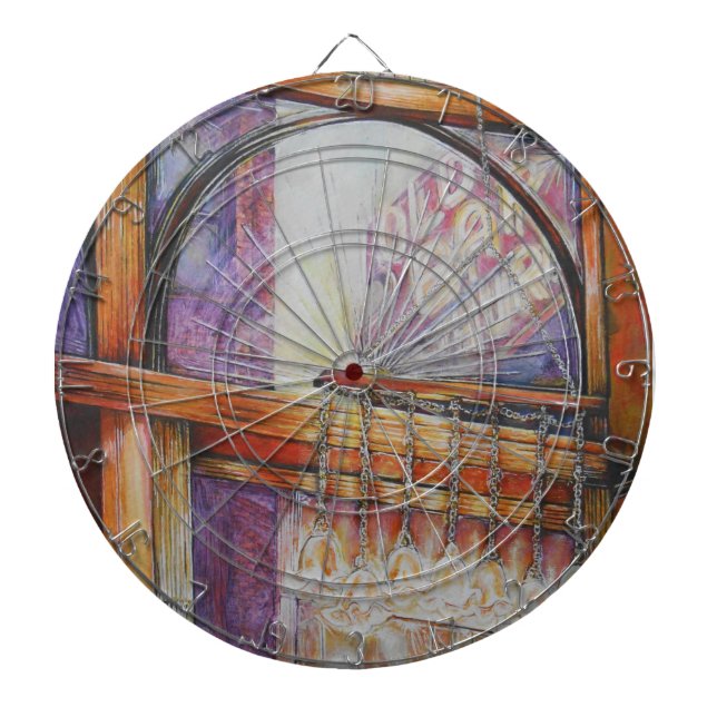 Cible De Fléchettes Nous sommes tous des papillons de nuit volant auto (Devant)