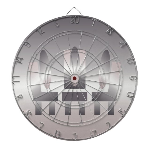 Cible De Fléchettes nuances de quartz réunion (Devant)